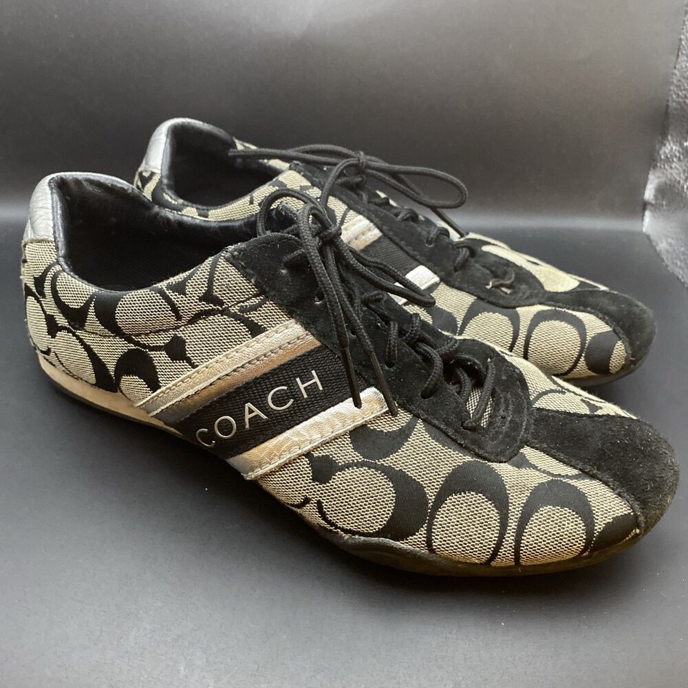 Coach Jayme Shoes Women’s Size 7M Sneakers Black